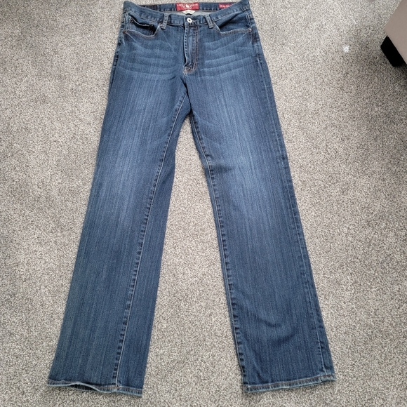 Lucky Brand Men's Dark Denim Jeans - Picture 4 of 6